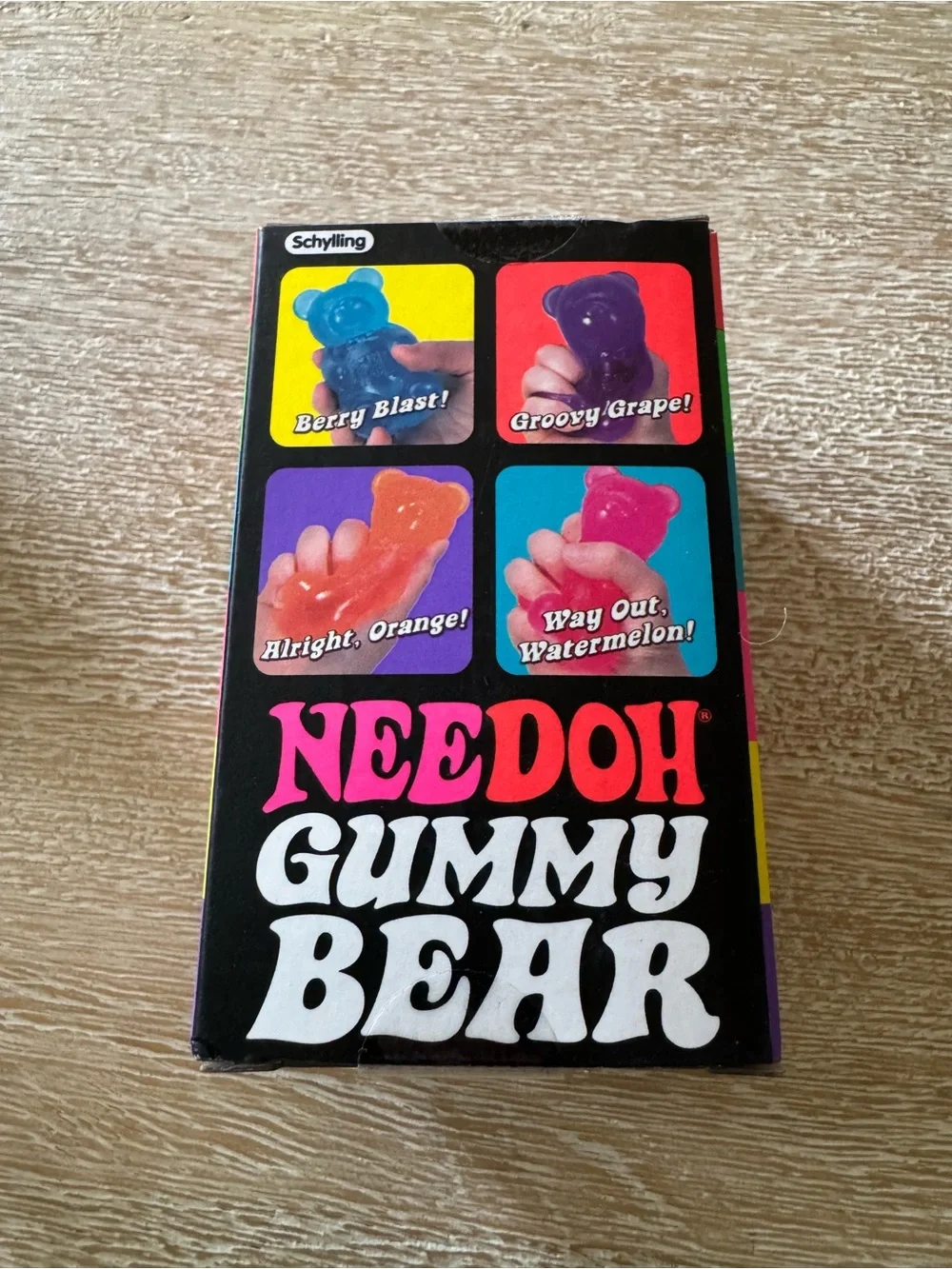 Nee Doh Gummy Bear - Purple